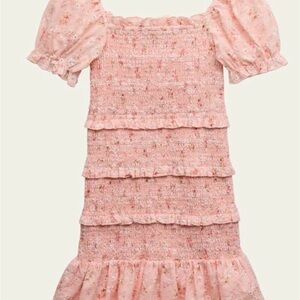 Katie J NYC Pink Floral Kids Dress